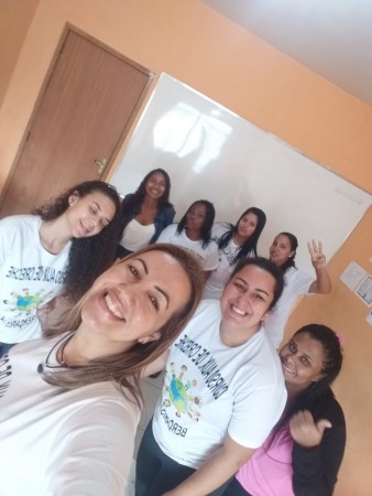 Formandos do Curso de Auxiliar de Creche e Berçarista 2019